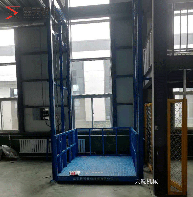 九江导轨式升降机验收合格